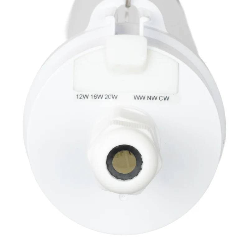 LED Feuchtraumleuchte, 60 cm, 20W-16W-12W einstellbar, max. 2447 lm, 3CCT,IP65, IK08, rund, durchschleifbar