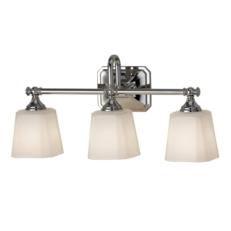 Wandleuchte Concord 3-flammig Chrom 53x15cm