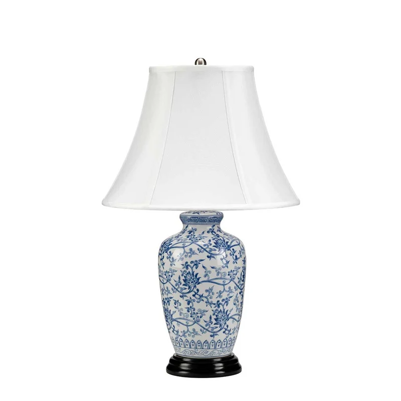 Tischleuchte Blue Ginger Jar 1-flammig Ø 36cm