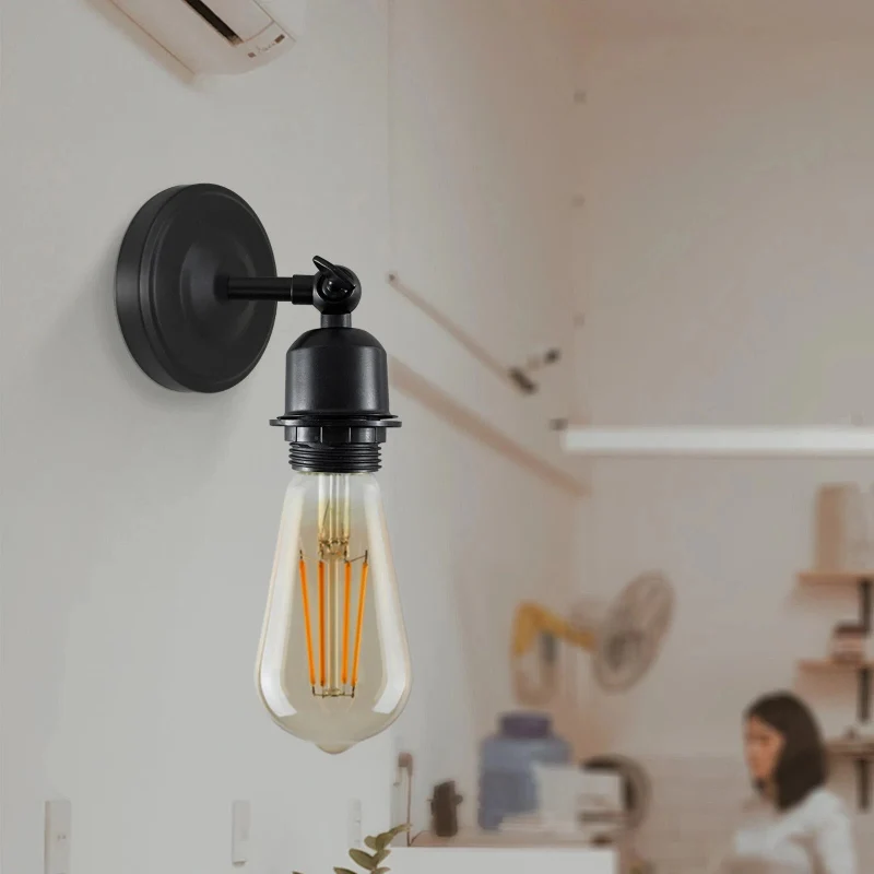 Wandlampe Vintage E27 Industrie Innen Verstellbare ~3736