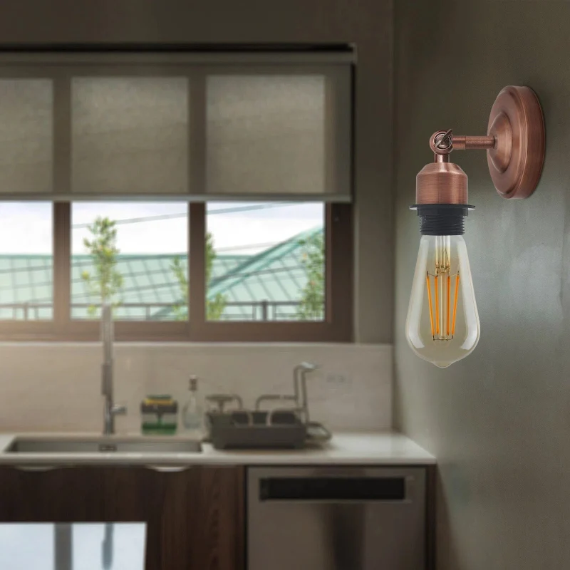 Wandlampe Vintage E27 Industrie Innen Verstellbare ~3736