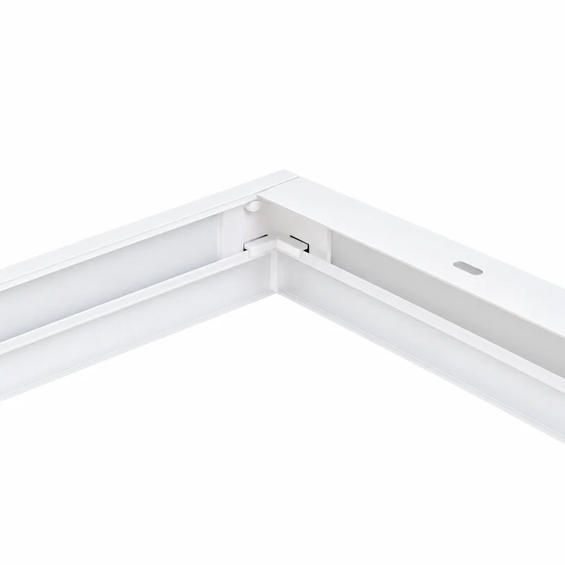 Aufbaurahmen für Backlit LED-Panel 120x60 cm, steckbar, weiß