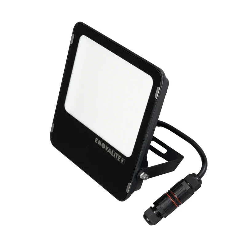LED Fluter PRO mit einstellbarer Leistung (100 W / 80 W / 60 W), 4000 K, bis zu 15.000 lm, IP66, IK08, 0–10 V dimmbar, inkl. Quick-Anschluss
