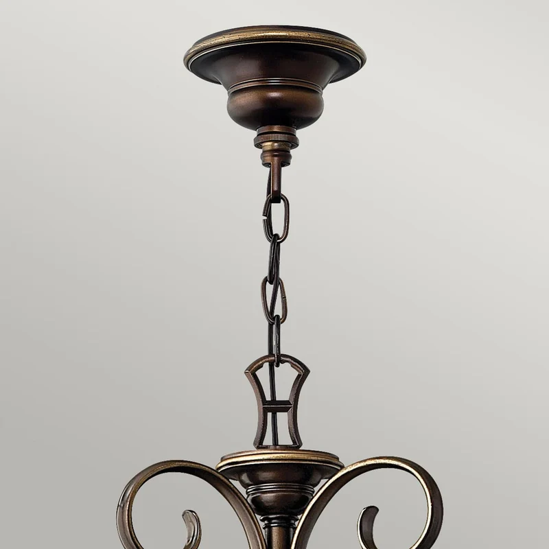 Kronleuchter Cello 15-flammig Bronze Ø 119cm