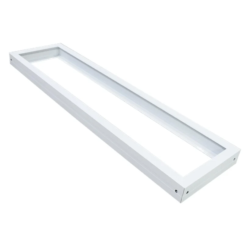 Aufbaurahmen für LED-Panel, 30x120 cm, Backlite, weiß, 6,8cm Aufbauhöhe