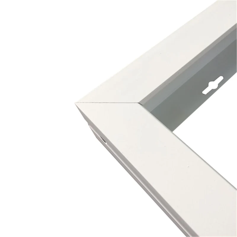 Aufbaurahmen für LED-Panel, 30x120 cm, Backlite, weiß, 6,8cm Aufbauhöhe