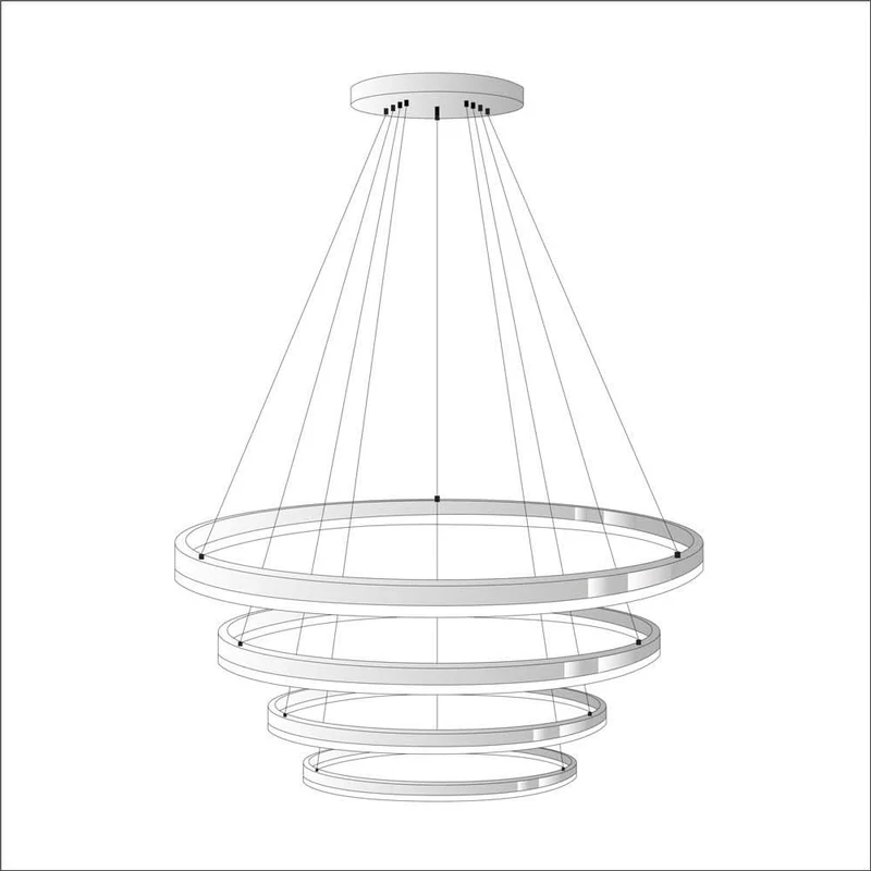 s.luce Ring Umbau zentrisch (ohne LED-Ringe)