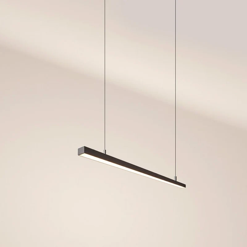 s.luce Oris LED-Linienleuchte Büro-Pendellampe XL nach Maß 4000K