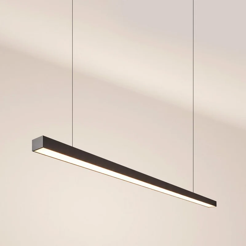 s.luce Oris LED-Linienleuchte Büro-Pendellampe XL nach Maß 4000K