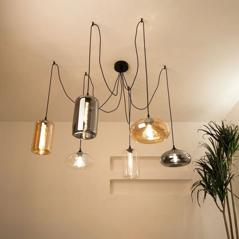 s.luce Modular Mehrfach-Baldachin 1-6 Ausgänge Ø 15cm