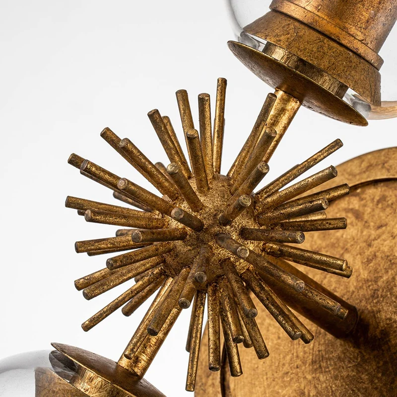 Wandleuchte Staring 2-flammig Gold