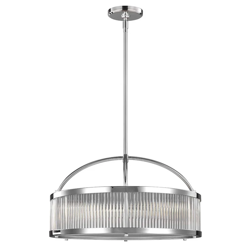 Pendelleuchte Paulson 6-flammig Chrom