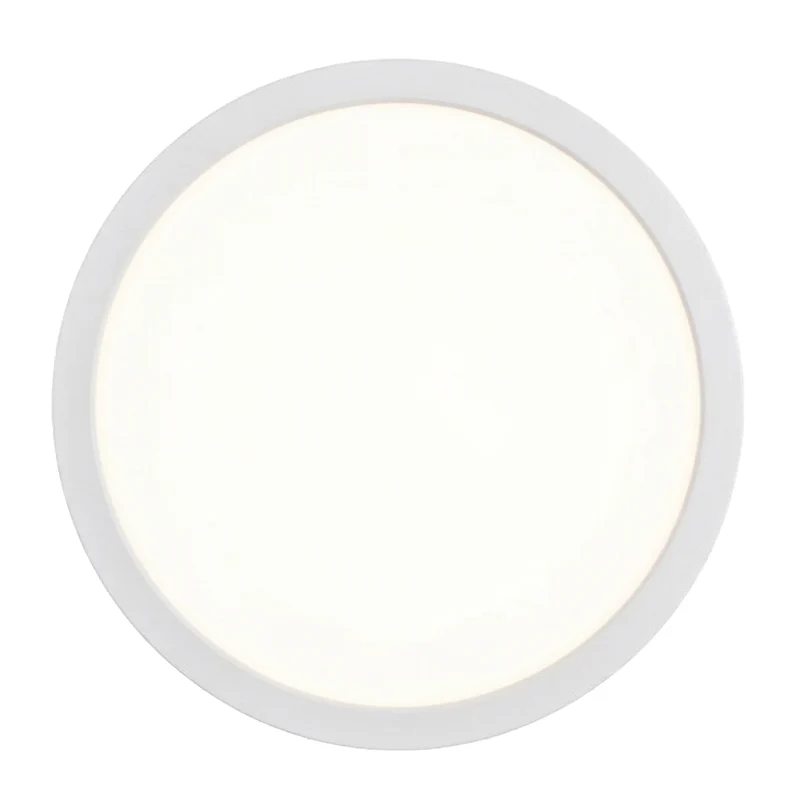 LED CCT Panel, Ein-/Aufbau, Bewegungssensor, 18 W, 1800 lm, Ø215 mm, 5CCT (2700 K– 5700 K), Lochdurchm. variabel, Anschlussbox
