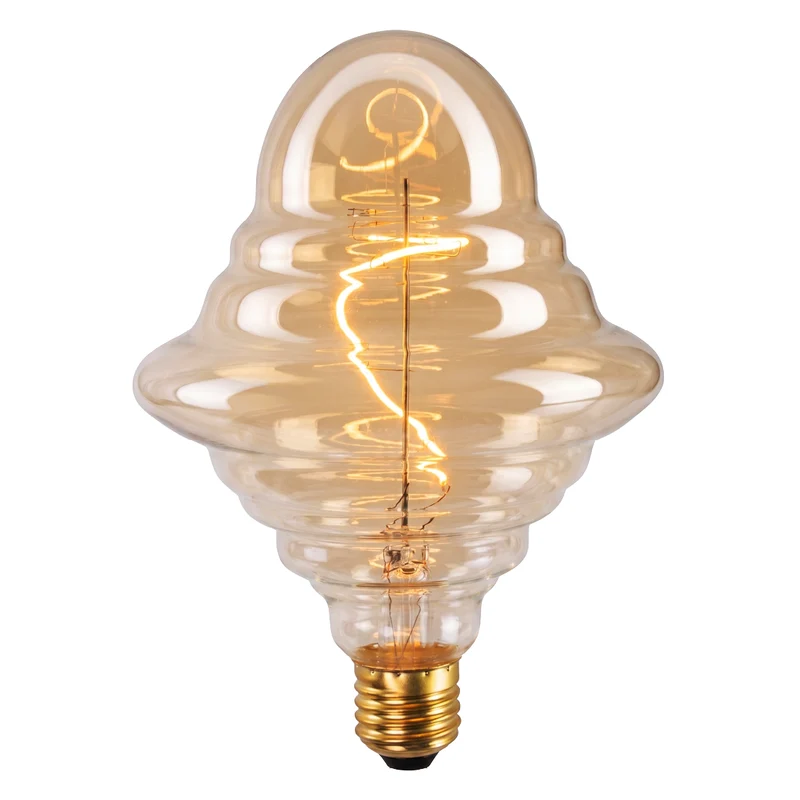 LED Filament Leuchtmittel, UFO, Amber, UFOG125, E27, 4 W, 265lm, 2200K, dimmbar