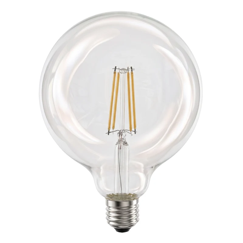 LED Filament Leuchtmittel, BULB, G125, E27, 8 W, 1055 lm, 2700 K, dimmbar