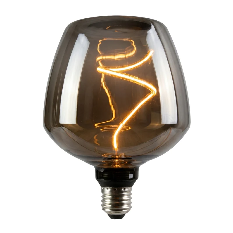 LED Filament Leuchtmittel, Bulbous, BN9, E27, 4W, 120 lm, 1800K, dimmbar