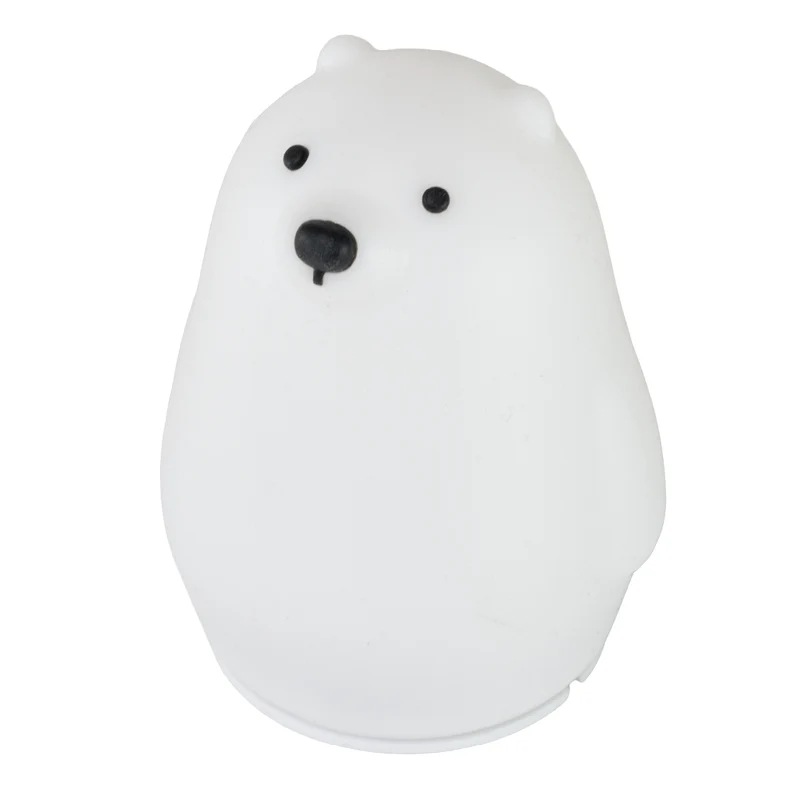 LED Nachtlicht Eisbär 1,7 W, 70 lm, 3000 K, 5-Stufen-Dimmfunktion, 30-Minuten-Timer