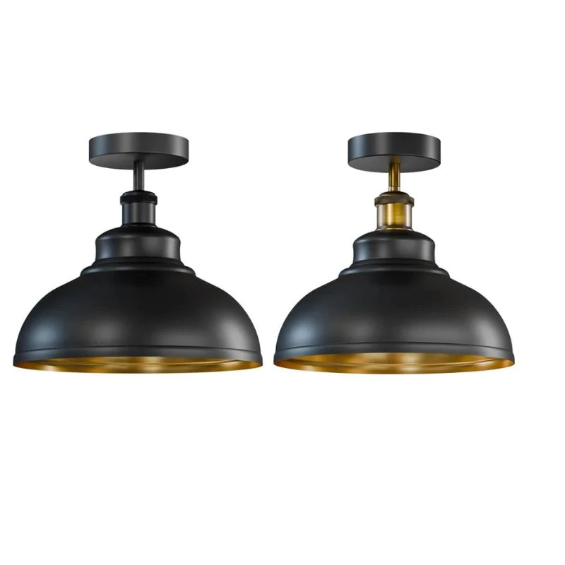 Industrie-Deckenlampe Schwarz Ø 29cm All Seasons Life ~3652