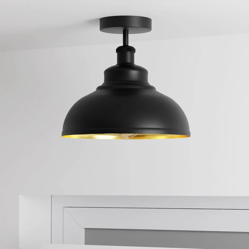 Industrie-Deckenlampe Schwarz Ø 29cm All Seasons Life ~3652