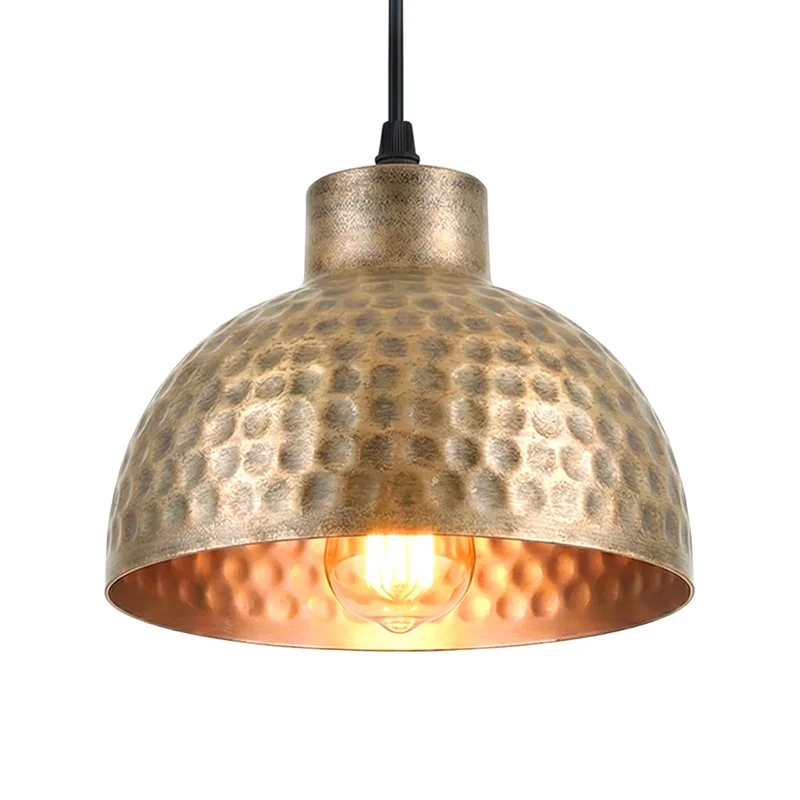 Premium Hängelampe Wohnzimmer Ø26cm Kupferfarbe ~3601