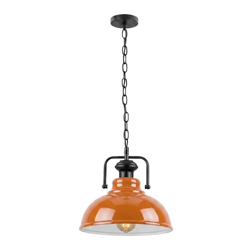 Joch Pendelleuchte Industrie – Vintage Gutsherren Hängelampe | Ø29cm | E27 ~3598