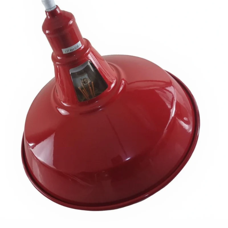 LEDSONE Industrial Hängeleuchte Metallschirm 30cm ~3586