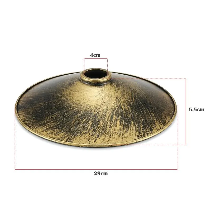 Vintage Lampenschirm für Pendelleuchten Metall 22cm~1226