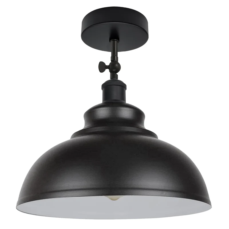 Schwarze Deckenleuchten verstellbar Vintage Deckenlampe~3259