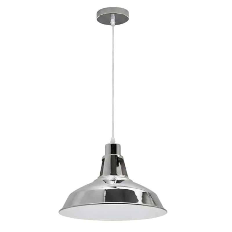 Retro Industrial Pendelleuchte mit 30cm Metall-Schirm ~3567