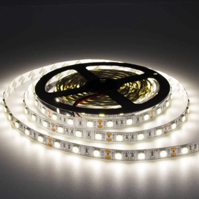 LED-Streifen, 72W, 12V, neutralweiß, 60 LEDs/m, 5m, 10mm