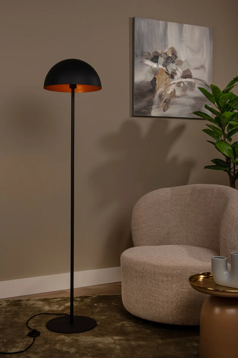 Stehleuchte Siemon Pilzform Retro 160 cm