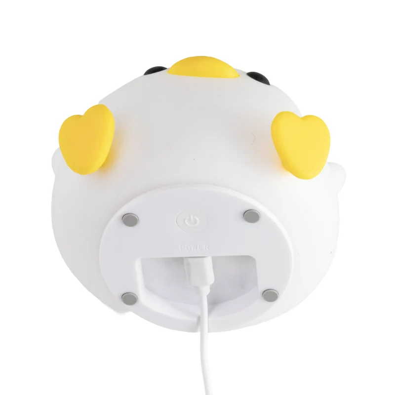 LED-Nachtlicht Küken, 1,7 W, 70 lm, 3000 K, 5-Stufen-Dimmfunktion, 30-Minuten-Timer