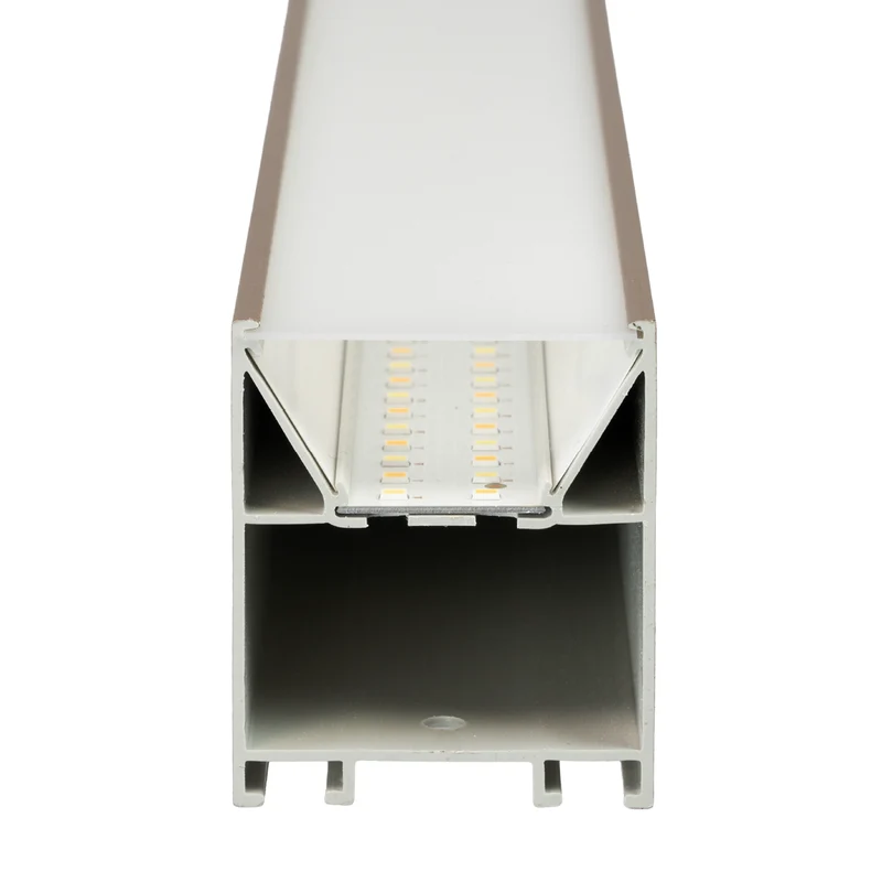LED Büro-/Tresenleuchte, in Champagner Gold, 120 cm, 40W, 4800 lm, 3000-6500 K (CCT), EAGLERISE Netzteil