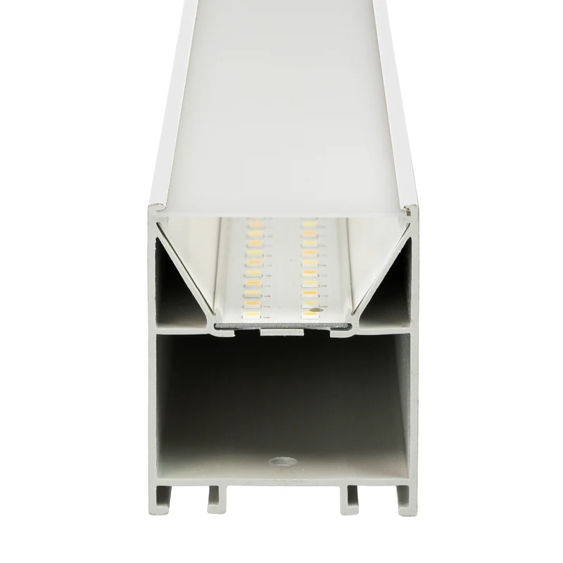 LED Büro-/Tresenleuchte, in Weiß, 120 cm, 40W, 4800 lm, 3000-6500 K (CCT), EAGLERISE Netzteil