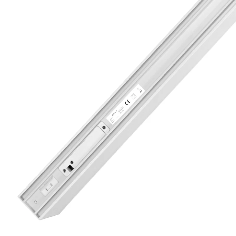 LED Büro-/Tresenleuchte, in Weiß, 120 cm, 40W, 4800 lm, 3000-6500 K (CCT), EAGLERISE Netzteil
