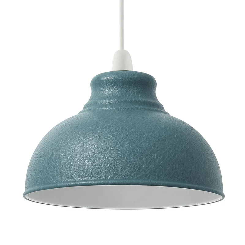 Metall Lampenschirm strukturiert , mehrfarbig, moderner Ersatzschirm Ø29 cm ~3515