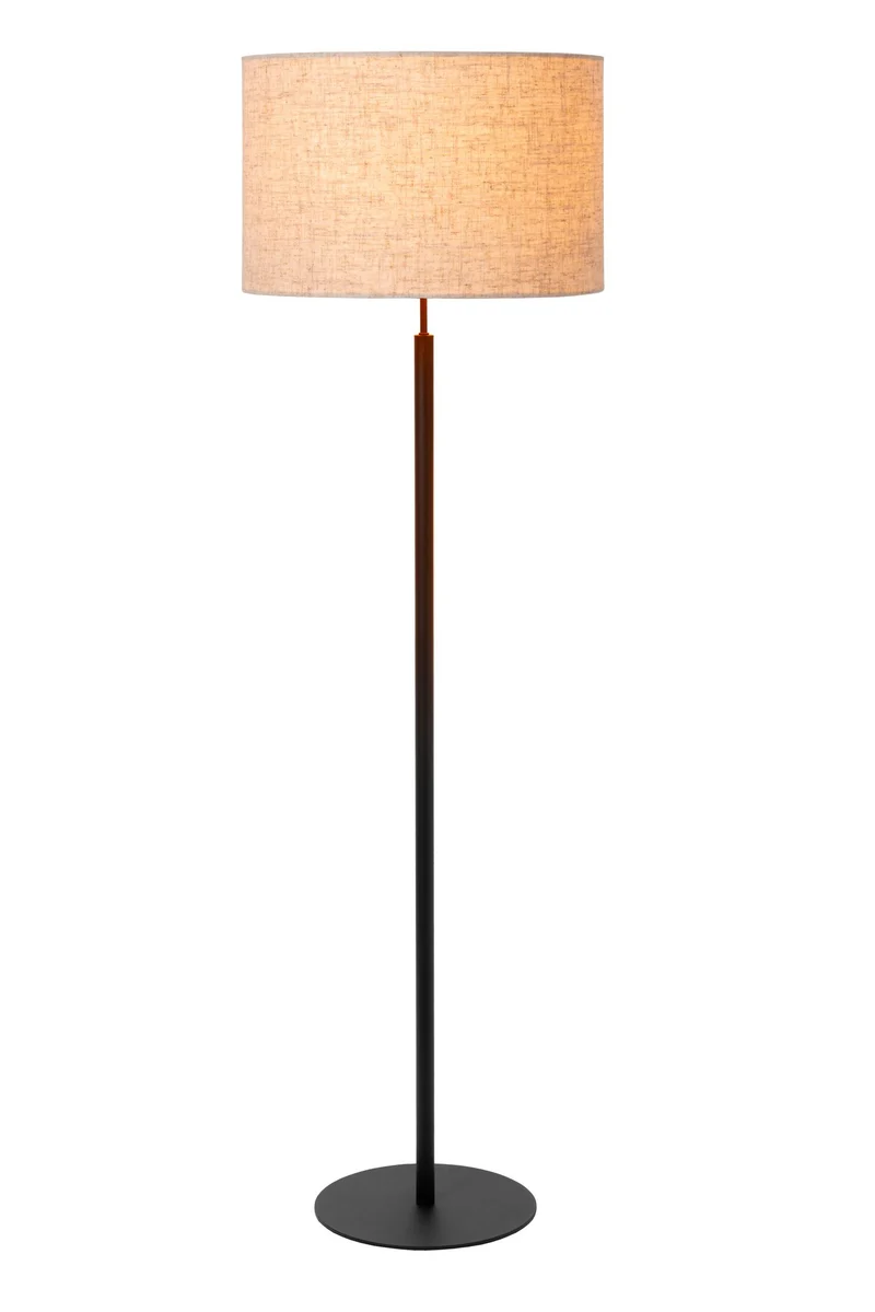 Stehleuchte Maya mit Baumwoll-Stoffschirm 150cm