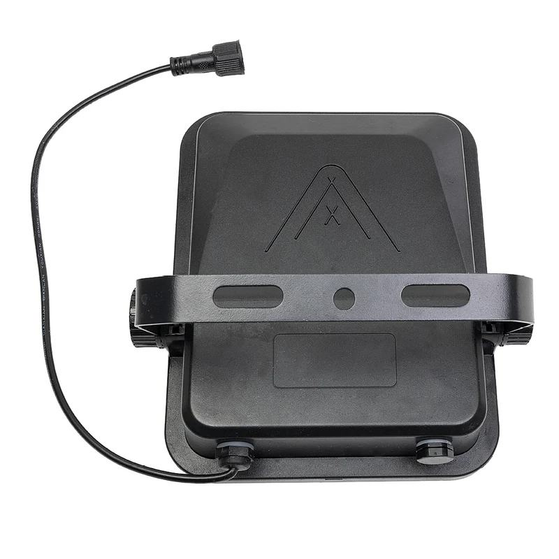 Solarstrahler, LED-Fluter, Solar mit Akku, 20W, 2750lm, 6500K, IP65, schwarz