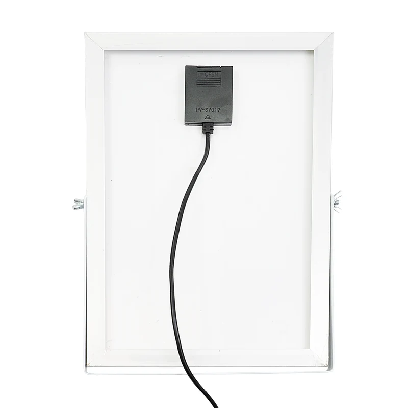 Solarstrahler, LED-Fluter, Solar mit Akku, 20W, 2750lm, 6500K, IP65, schwarz