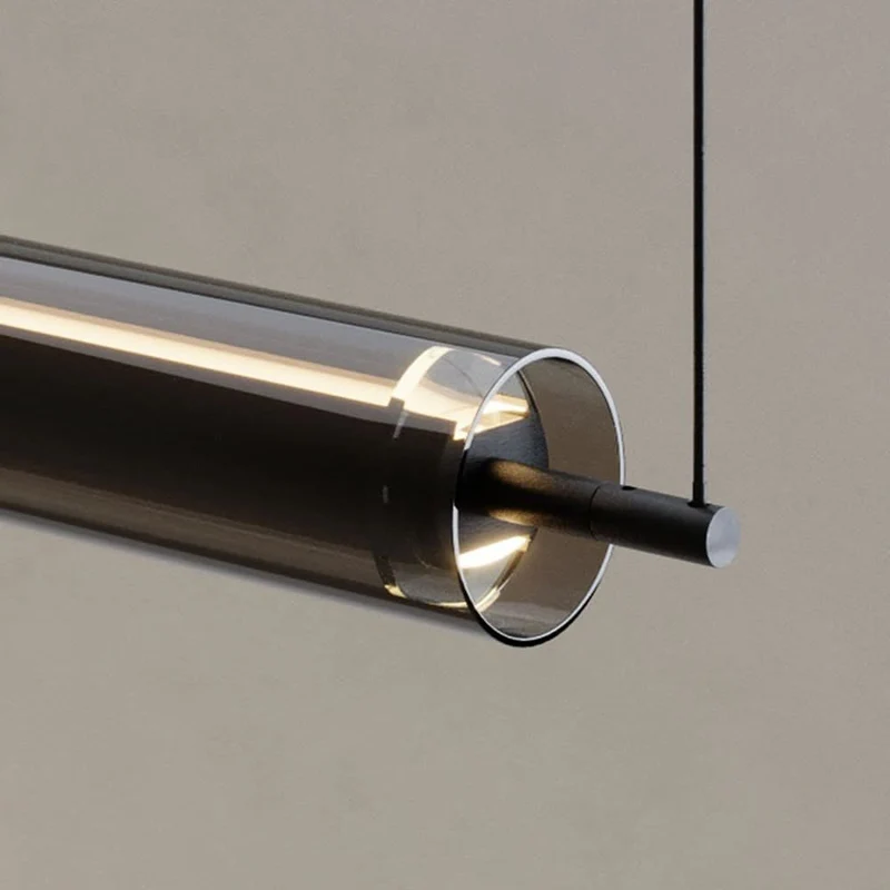 s.luce Ranya LED Up & Down Pendelleuchte mit Glas-Cover & Fernbedienung