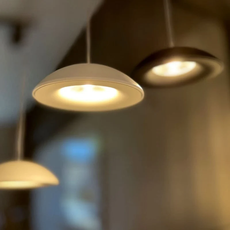 s.luce Santa Air LED-Hängeleuchte Ø 11cm Dimmbar