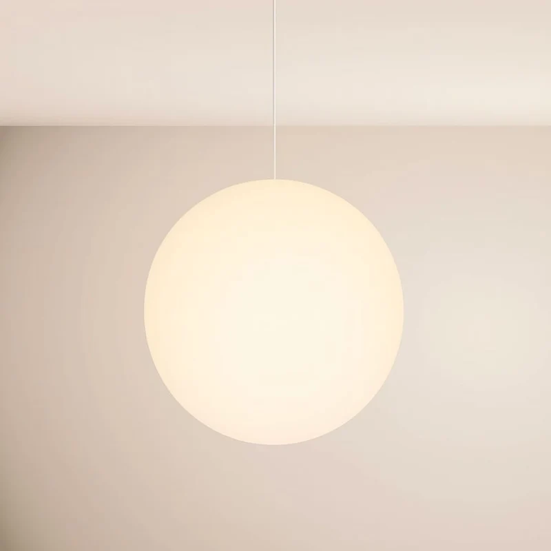 s.luce Orb Glaskugel Galerieleuchte Aufhängung 500cm Weiß