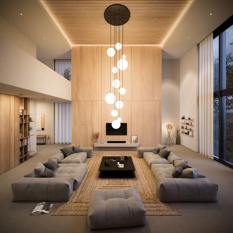 s.luce Orb Glaskugel Galerieleuchte Aufhängung 500cm Weiß