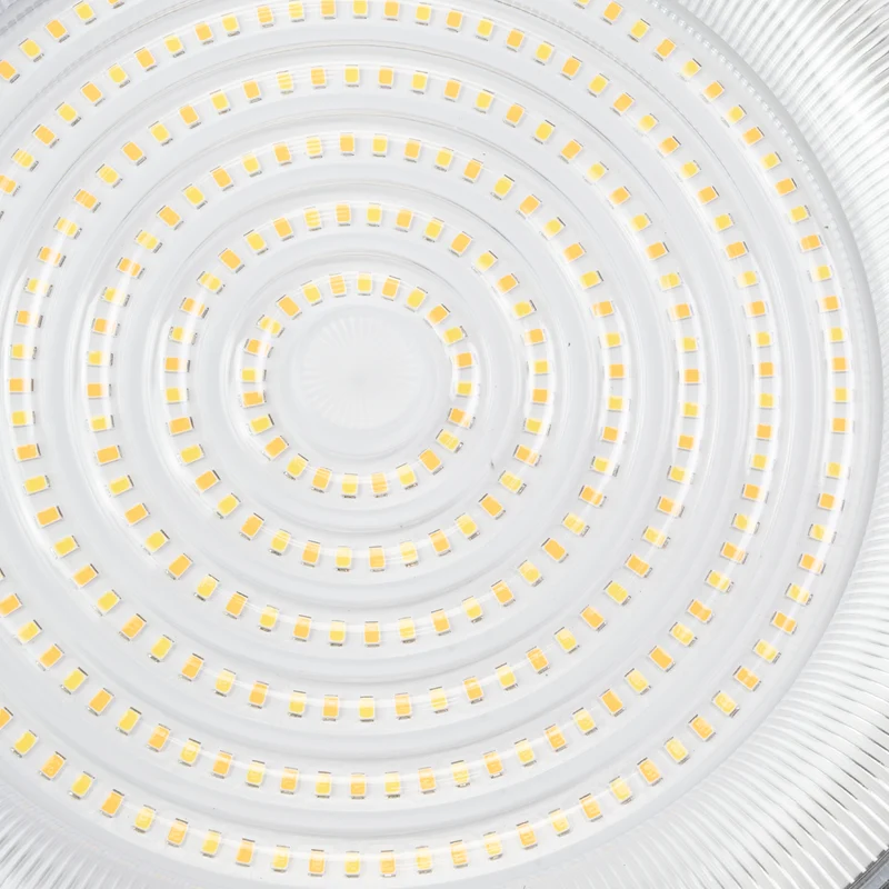 LED-HighBay, UFO, schwarz, 150 W, 15000 lm, 3CCT 3000-6500 K (warm-, neutral-, kaltweiß), IP65