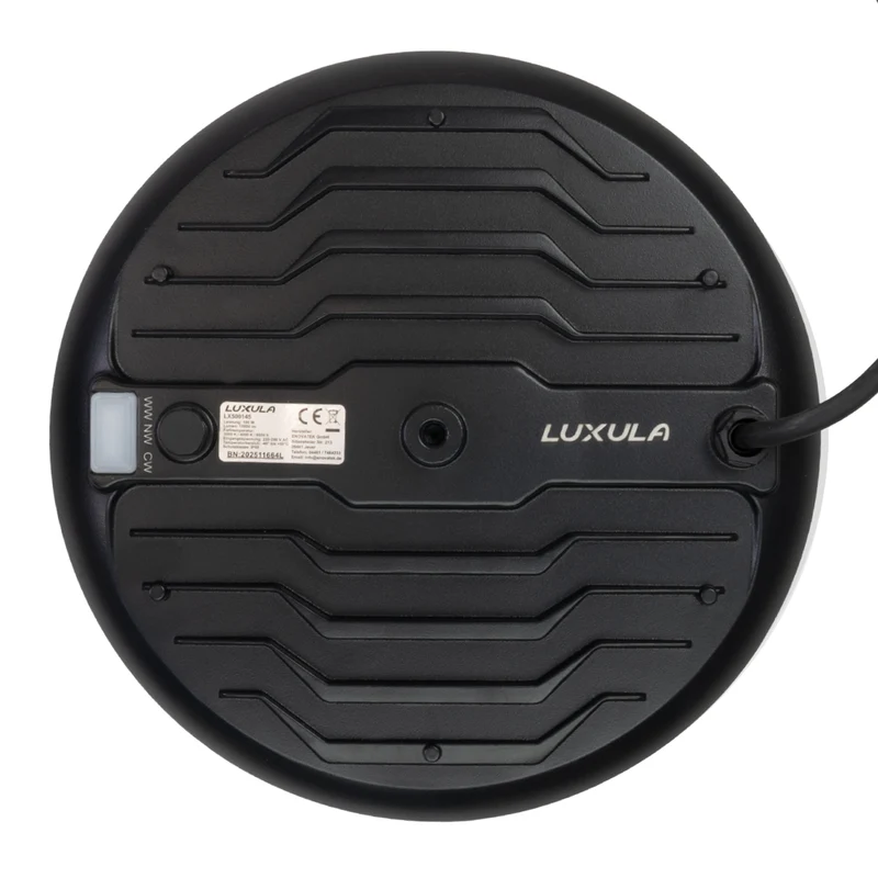 LED-HighBay, UFO, schwarz, 100 W, 10000 lm, 3CCT 3000-6500 K (warm-, neutral-, kaltweiß), IP65