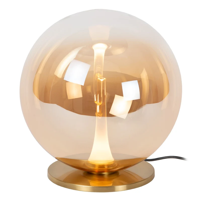 LED-Tischleuchte Gisela dimmbar mit Glaskugel Ø 30cm