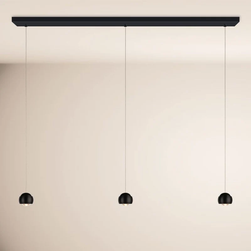 s.luce Beam LED Esstisch-Hängelampe Balken 160cm