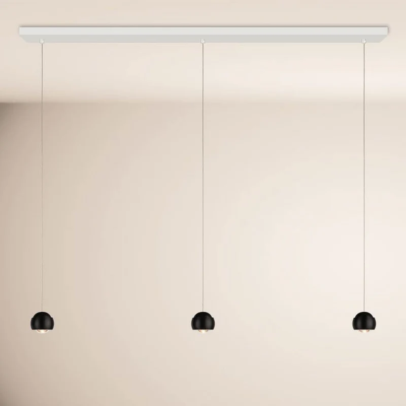 s.luce Beam LED Esstisch-Hängelampe Balken 160cm