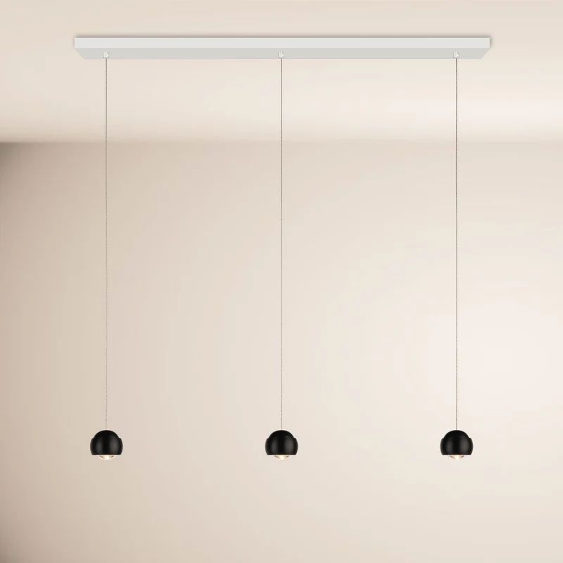 s.luce Beam LED Esstisch-Pendelleuchte Balken 120cm