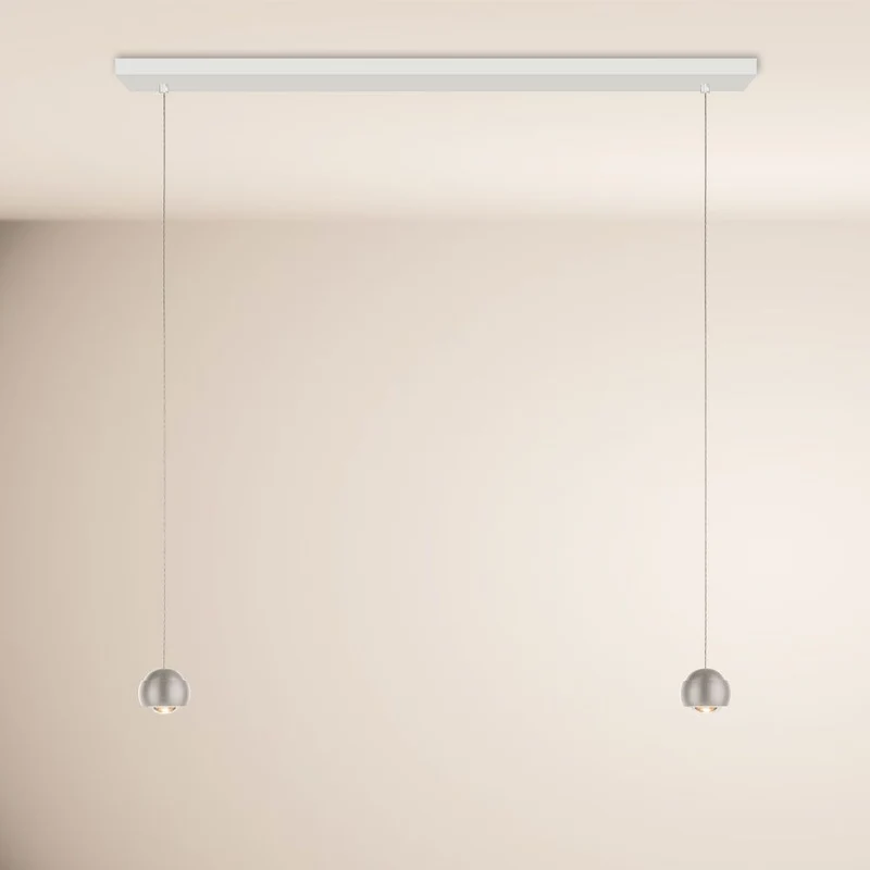 s.luce Beam LED Esstisch-Pendelleuchte Balken 120cm